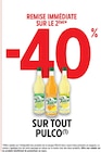 -40% sur le 2ème remise immédiate sur tout PULCO à Intermarché Express dans Laval