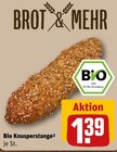 Bio Knusperstange Angebote von BROT & MEHR bei REWE Rodgau für 1,39 €