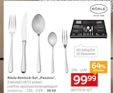 Besteck-Set „Passion“ im Angebot bei XXXLutz Möbelhäuser in Remscheid Besteck-Set „Passion“ Angebote von Rösle bei XXXLutz Möbelhäuser Remscheid für 99,99 €