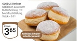 Berliner von Globus für 0,91 € bei GLOBUS im Angebot Berliner von Globus im aktuellen GLOBUS Prospekt
