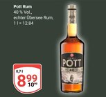 Rum im Angebot bei GLOBUS in Kempen Rum Angebote von Pott bei GLOBUS Kempen für 8,99 €