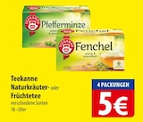 Naturkräutertee Angebote von Teekanne bei famila Nordost Kiel für 5,00 €