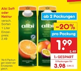 Aktuelles Saft oder Nektar Angebot bei Netto Marken-Discount in Bremerhaven ab 1,99 €
