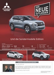 Aktueller Mitsubishi Werkstatt & Auto Prospekt in Immendingen und Umgebung, "Mitsubishi Angebote" mit 8 Seiten, 22.03.2025 - 19.04.2025