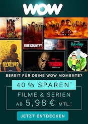 Aktueller WOW Mosbach Prospekt "Filme und Serien ab 5,98€ mtl." mit 1 Seite