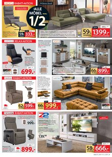 Relaxsessel im aktuellen ZurbrĂĽggen Prospekt (Hamm) Relaxsessel im ZurbrĂĽggen Prospekt "PERSONAL RABATT FĂśR ALLE" mit 12 Seiten (Hamm)