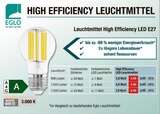Leuchtmittel High Efficiency LED E27 im Angebot bei V-Markt in Kaufbeuren Leuchtmittel High Efficiency LED E27 Angebote von EGLO bei V-Markt Kaufbeuren für 4,49 €