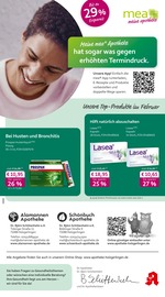 mea - meine apotheke Apotheken Prospekt der aktuellen Woche mit 4 Seiten, gültig von 01.02.2026 bis 28.02.2026, in Altdorf und Umgebung Aktueller mea - meine apotheke Apotheken Prospekt in Altdorf und Umgebung, "Unsere Februar-Angebote" mit 4 Seiten, 01.02.2026 - 28.02.2026