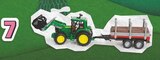 Tracteur John Deere avec chargeur et remorque - BRUDER - Intermarché Super à Clermont-Ferrand Tracteur John Deere avec chargeur et remorque - BRUDER en promo chez Intermarché Super Clermont-Ferrand à 18,67 €