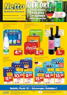 Aktueller Netto Marken-Discount Prospekt (Bergrheinfeld, 2 Seiten zum blättern Netto Marken-Discount Prospekt DER ORT, AN DEM DU IMMER AUSGEZEICHNETE PREISE FINDEST. mit 2 Seiten