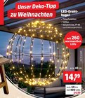 LED-Drahtkugel Ø ca. 40 cm für 14,99 € bei Thomas Philipps im Angebot LED-Drahtkugel Ø ca. 40 cm im aktuellen Thomas Philipps Prospekt