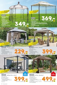 Pavillon im Globus-Baumarkt Prospekt "Immer eine Idee besser" mit 28 Seiten (Karlsruhe)