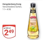 Aktuelle Essig Angebote bei GLOBUS in Mannheim Aktuelles Essig Angebot bei GLOBUS in Mannheim ab 2,49 €