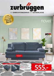 Möbel & Einrichtung Prospekt von Zurbrüggen Bremerhaven Zurbrüggen Prospekt: "Ihr Einrichtungshaus der Extraklasse!", 4 Seiten, 20.07.2023 - 30.09.2023
