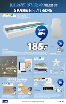 Led lichterkette im JYSK Prospekt "BLACK FRIDAY WARM UP - SPARE BIS ZU 60%" mit 17 Seiten (Bielefeld)