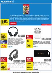 Prix et réduction Console dans le prospectus Carrefour en cours Offre Console dans le catalogue Carrefour du moment à la page 94