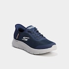 Baskets running Slip Ins GO WALK FLEX bleu homme en promo chez La Halle Mérignac à 69,99 €