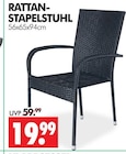 Wreesmann Großschirma - RATTAN-STAPELSTUHL Angebot im Prospekt RATTAN-STAPELSTUHL bei Wreesmann im Großschirma Prospekt für 19,99 €