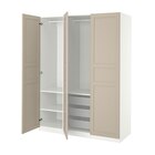 Schrankkombination weiß/hellbeige 150x60x201 cm von PAX / FLISBERGET im aktuellen IKEA Prospekt