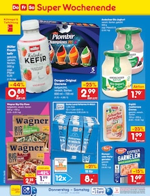 Milch im Netto Marken-Discount Prospekt "Aktuelle Angebote" mit 67 Seiten (Berlin)