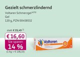 Schmerzgel bei mea - meine apotheke im Prospekt "" für 16,60 €