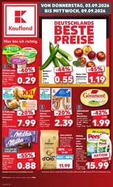 Kaufland Supermarkt Prospekt der aktuellen Woche mit 60 Seiten, gültig von 03.09.2026 bis 09.09.2026, in Parchim und Umgebung Aktueller Kaufland Supermarkt Prospekt in Parchim und Umgebung, "Hier bin ich richtig" mit 60 Seiten, 03.09.2026 - 09.09.2026