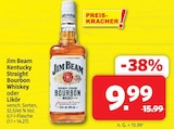 Kentucky Straight Bourbon Whiskey oder Likör Angebote von Jim Beam bei Markant Nordwest Gütersloh für 9,99 €