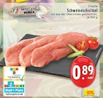 Aktuelles Frische Schweineschnitzel Angebot bei E center in Wuppertal ab 0,89 €