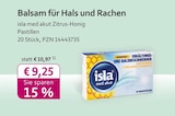 mea - meine apotheke - med akut Zitrus-Honig Pastillen Angebot im Prospekt med akut Zitrus-Honig Pastillen bei mea - meine apotheke im Prospekt "" für 9,25 €