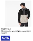 Fleecejacke SH900 von Quechua im aktuellen Decathlon Prospekt