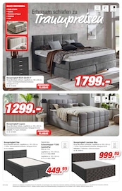 Boxspringbett im Möbel AS Prospekt in Heilbronn Aktueller Möbel AS Prospekt mit Boxspringbett, "Mehr Zuhause zum Wohlfühlpreis", Seite 8