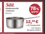 Stielkasserolle »Collexio« Angebote von Silit bei EDEKA Freital für 12,99 €