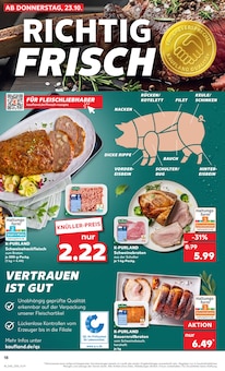 Rollbraten im aktuellen Kaufland Prospekt (Pforzheim) Rollbraten im Kaufland Prospekt "Aktuelle Angebote" mit 61 Seiten (Pforzheim)