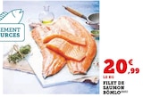 Filet de saumon Bömlo - Super U à Roanne Filet de saumon Bömlo en promo chez Super U Roanne à 20,99 €