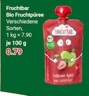 Aktuelles Bio Fruchtpüree Erdbeer-Apfel Angebot bei GLOBUS in Erfurt ab 0,79 €
