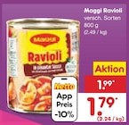 Ravioli im Angebot bei Netto Marken-Discount in Magdeburg Ravioli Angebote von Maggi bei Netto Marken-Discount Magdeburg für 1,79 €