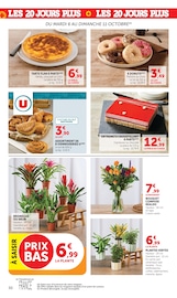 Fleurs en promo dans le catalogue U Express à la page 30