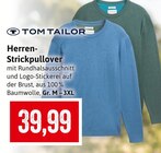 Herren-Strickpullover Angebote von Tom Tailor bei Kaufhaus Stolz Bremerhaven für 39,99 €