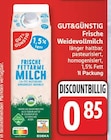 Frische Weidevollmilch von GUT&GÜNSTIG für 0,85 € bei EDEKA im Angebot Frische Weidevollmilch von GUT&GÜNSTIG im aktuellen EDEKA Prospekt