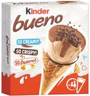 Cônes glacés - KINDER BUENO en promo à 5,58 € chez Supermarchés Match Cônes glacés - KINDER BUENO dans le catalogue Supermarchés Match