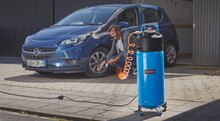 Compresseur 50 L - Aldi à Boulogne-Billancourt Compresseur 50 L en promo chez Aldi Boulogne-Billancourt à 149,00 €