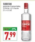 Vodka Angebote von SOBIESKI bei Marktkauf Detmold für 7,99 €