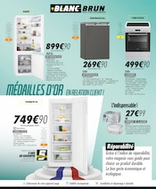 Réfrigérateur Angebote im Prospekt "LES IMMANQUABLES MÉDAILLES D’OR EN RELATION CLIENT !" von Blanc Brun auf Seite 5