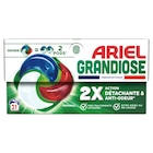Lessive en capsules - ARIEL PODS GRANDIOSE - Carrefour à Grenoble Lessive en capsules - ARIEL PODS GRANDIOSE en promo chez Carrefour Grenoble à 10,49 €