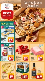 Aktueller REWE Supermarkt Prospekt in Merenberg und Umgebung, "Dein Markt" mit 25 Seiten, 17.11.2025 - 22.11.2025