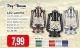 LED-Laterne Angebote von Tony Brown bei Kaufhaus Stolz Flensburg für 7,99 €