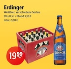 Getränke Hoffmann Hermsdorf - Erdinger Angebot im Prospekt Erdinger bei Getränke Hoffmann im Hermsdorf Prospekt für 19,99 €