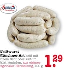 Aktuelles Weißwurst Münchner Art Angebot bei E center in Heidelberg ab 1,29 €