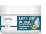 Basis Sensitiv Anti-Falten Nachtcreme von Lavera im aktuellen budni Prospekt