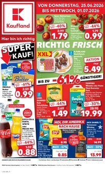 Coca Cola im Kaufland Prospekt "Hier bin ich richtig" mit 58 Seiten (Konstanz)